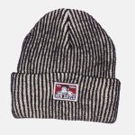 Cuffed Knit Beanie - Hickory Stripe